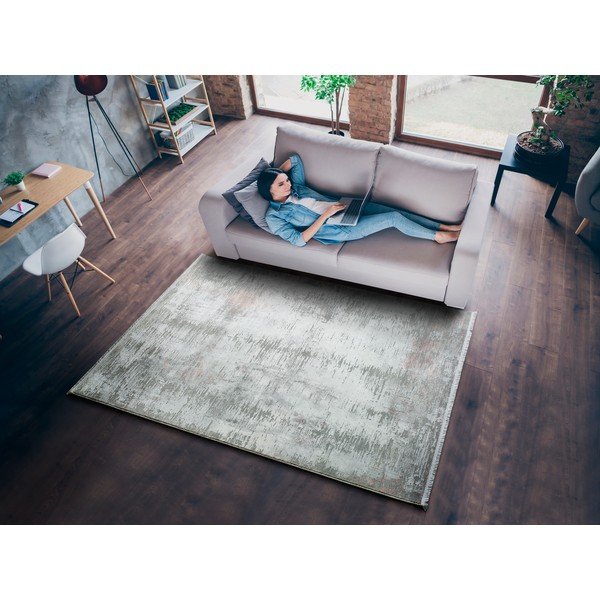 Pilkas kilimas Universal Riad Silver, 60 x 120 cm-image-1