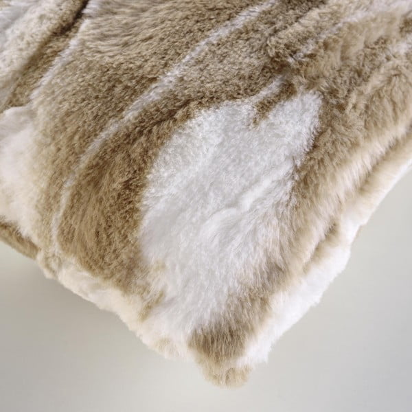 Iš dirbtinio kailio dekoratyvinė pagalvėlė 45x45 cm Cheyenne – douceur d'intérieur-image-2