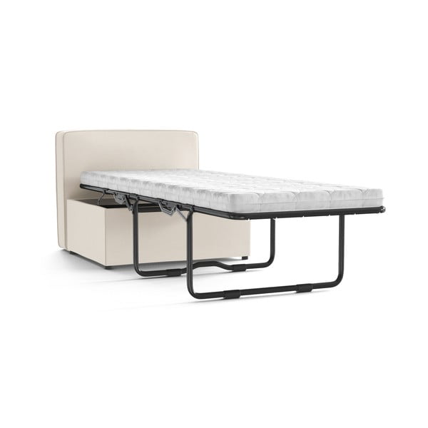 Kreminis minkštas išlankstomas pufas My Pop Design Brady, 80 cm-image-3