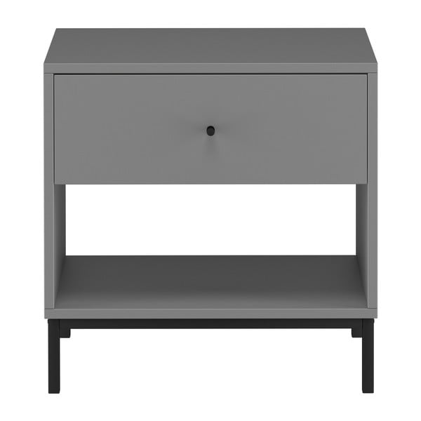 Naktinis staliukas pilkos spalvos Celine – Støraa-image-3