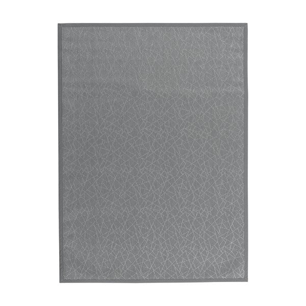 Kilimas iš PVC šviesiai pilkos spalvos 180x250 cm Geo Silver – Casa Selección