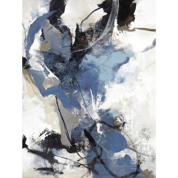 Paveikslas 90x120 cm Blue Vibes – Malerifabrikken