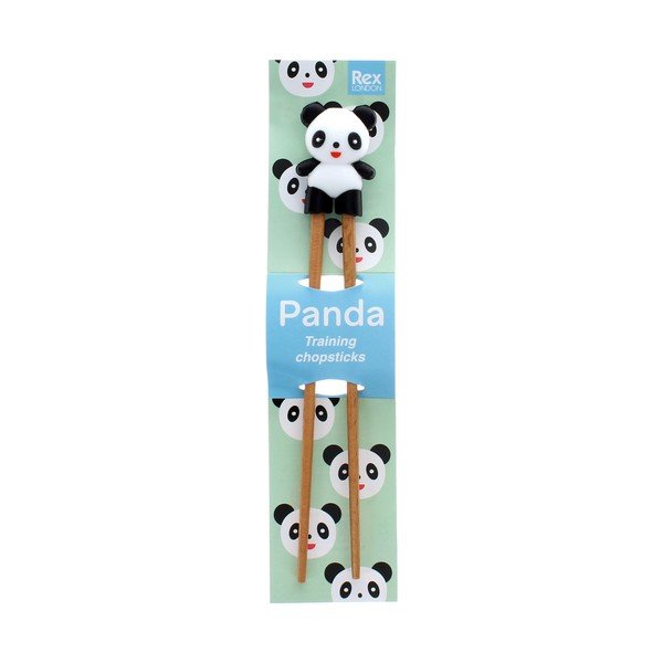 Natūralios spalvos medinės vaikiškos mokomosios lazdelės Panda – Rex London-image-4
