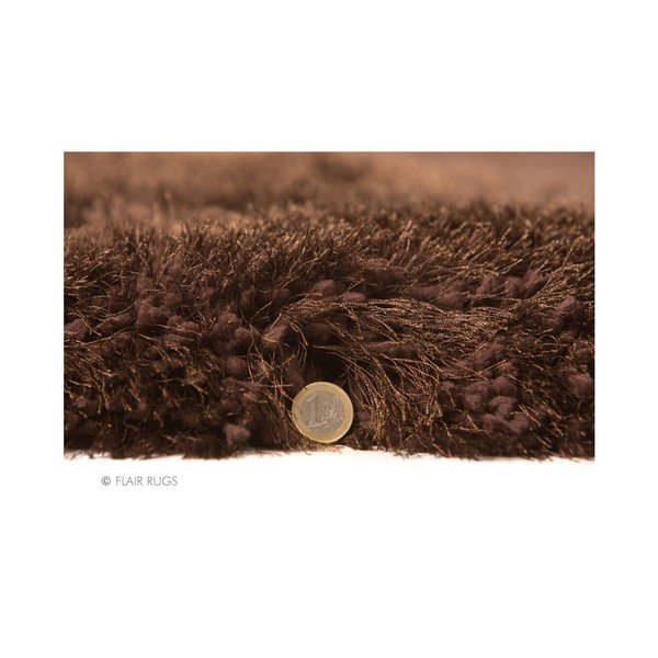 Tamsiai rudas kilimas Flair Rugs Pearl, 160 x 230 cm-image-1