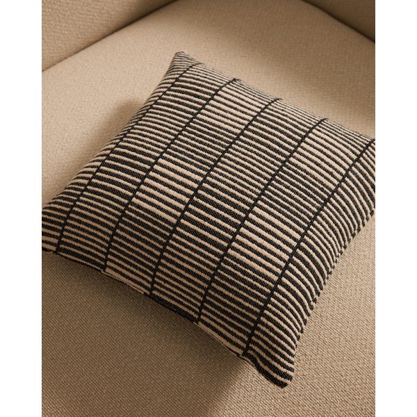 Iš medvilnės dekoratyvinis pagalvės užvalkalas 45x45 cm Levu – Kave Home-image-1