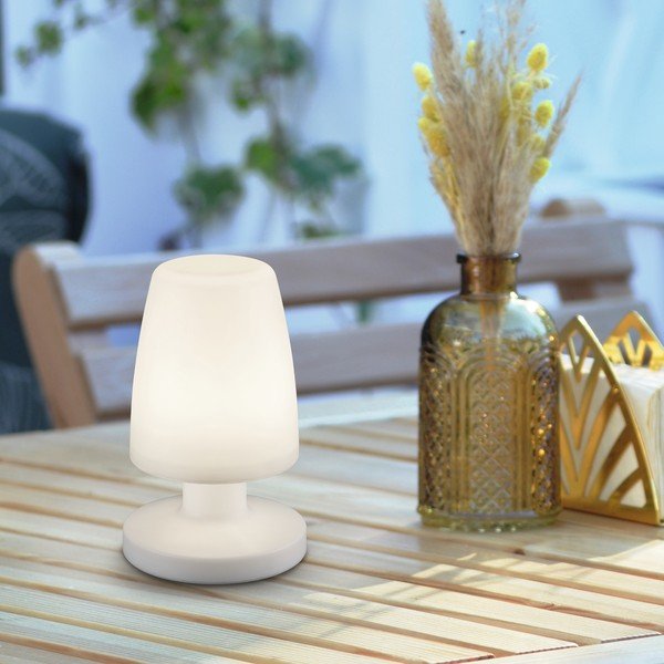 Lauko šviestuvas LED saulės baterijos (aukštis 21 cm) Dora – Reality-image-2