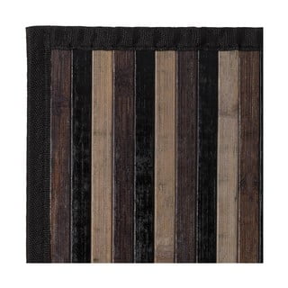 Iš bambukinė kilimas pilkos spalvos 60x90 cm – Casa Selección