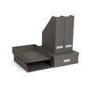 Biuro organizatoriai iš kartono 5 vnt. dokumentams Holger – Bigso Box of Sweden