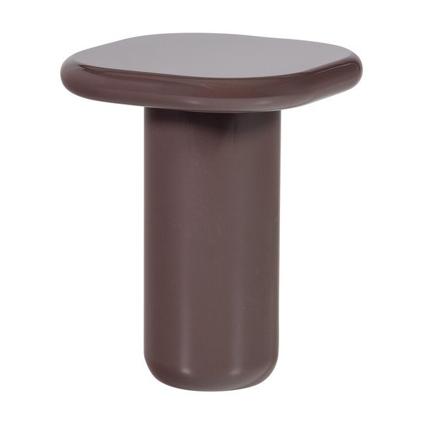 Blizgus šoninis stalas 50x50 cm Zava – WOOOD-image-2