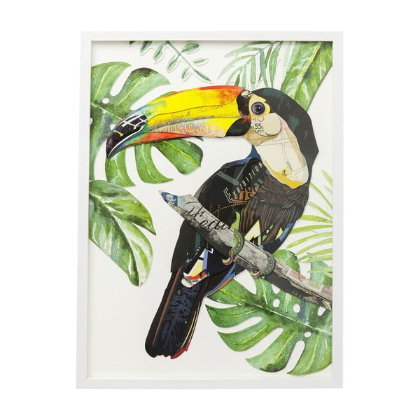 "Kare Design Paradise" vienvietis paukštis, 70 x 50 cm