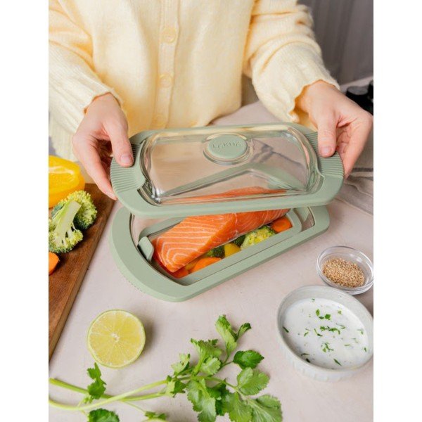 Iš stiklo indas garinimui – Lékué-image-2