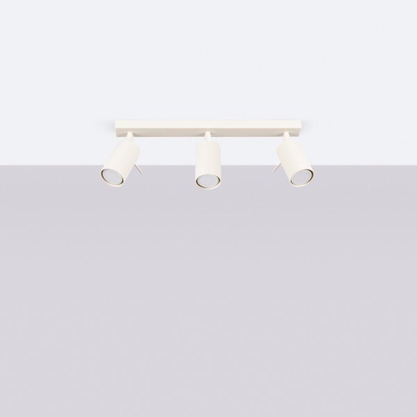 Kreminės spalvos taškinis šviestuvas 6x45 cm Etna – Sollux-image-4