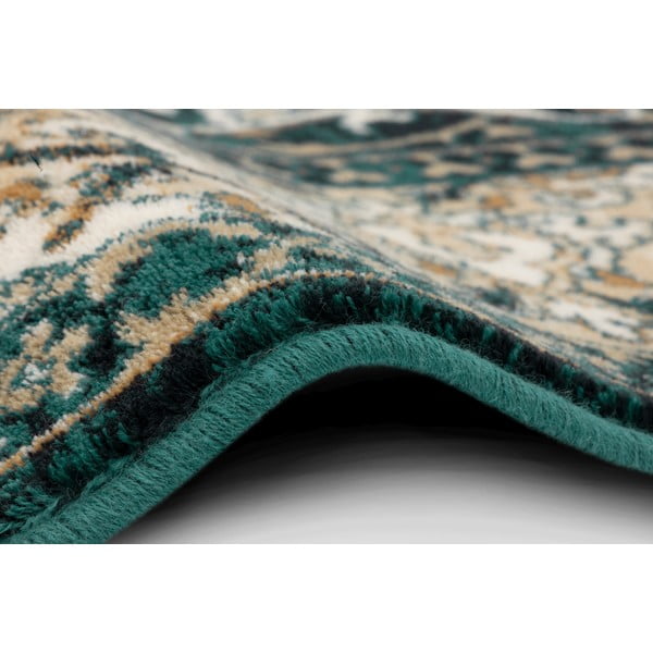 Kilimas iš vilnos žalios spalvos 200x300 cm Lauren – Agnella-image-2
