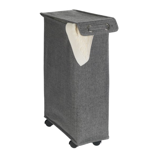 Tamsiai pilkas "Wenko Corno" skalbinių krepšys, 44,4 l-image-2