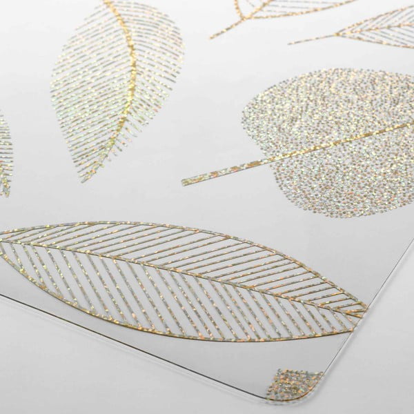 Iš plastiko padėkliukas 30x45 cm Feuillette – douceur d'intérieur-image-1