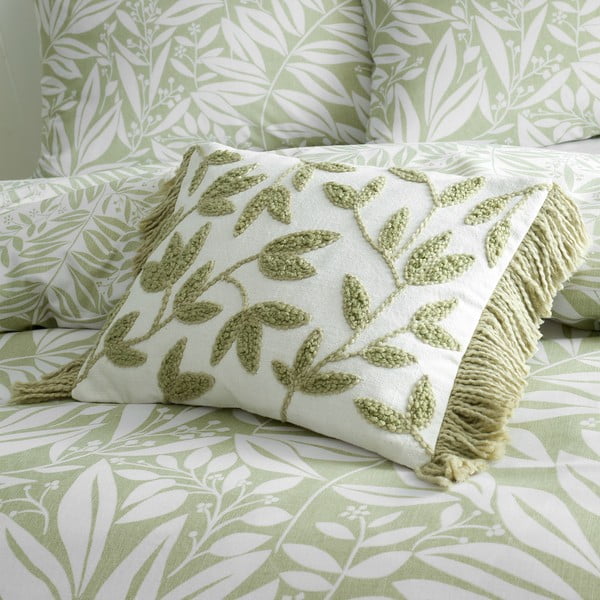 Iš medvilnės dekoratyvinė pagalvėlė 30x40 cm Sorrel Leaves – Catherine Lansfield-image-1