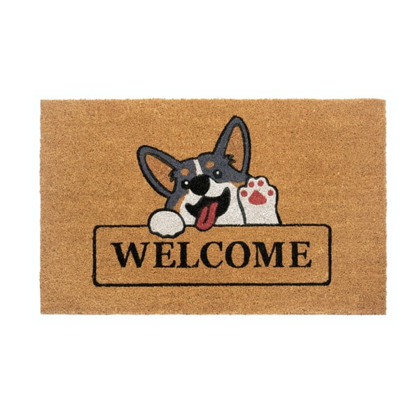 Kokoso pluošto kilimėlis 75x45 cm Welcome & Dog - Hanse Home