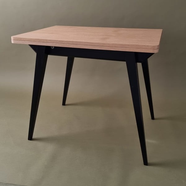 Prailginamas valgomojo stalas su uosio dekoro stalviršiu 65x90 cm Envelope – Ragaba-image-3