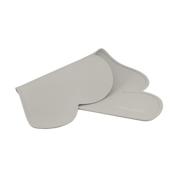 Pilkos spalvos silikoninis padėkliukas Kindsgut Cloud, 49 x 27 cm-image-2