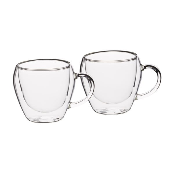 Du stikliniai arbatos puodeliai "Kitchen Craft Le'Xpress", 230 ml