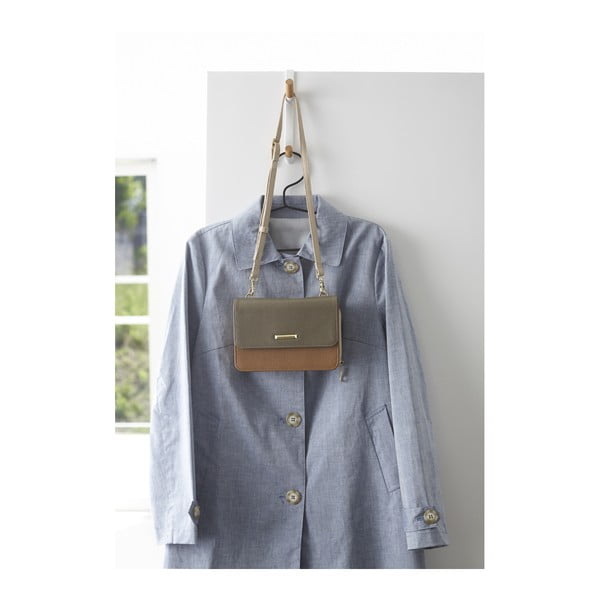 Durų pakaba iš metalo baltos spalvos 1,5 cm Tower – YAMAZAKI-image-2