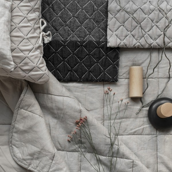 Juoda minkšta dvigulė lova su grotelėmis 180x200 cm Sleepy Luna - Miuform-image-3