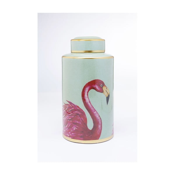 Dekoratyvinė dėžutė "Kare Design Flamingos", aukštis 39 cm