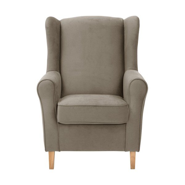 Rudas aksominis krėslas Max Winzer Lorris-image-2