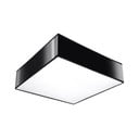 Juodas lubinis šviestuvas Sollux Mitra Ceiling