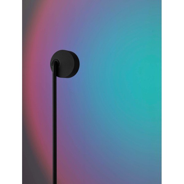 Matinės juodos spalvos iš metalo pastatomas šviestuvas LED su sulankstoma konstrukcija/su pritemdymo funkcija (aukštis 121 cm) Irida – Nova Luce-image-2