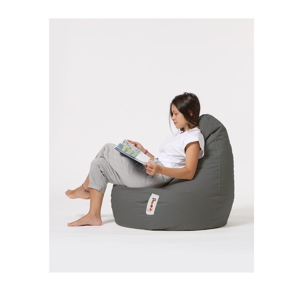 Sodo sėdmaišis tamsiai pilkos spalvos Drop – Floriane Garden-image-2