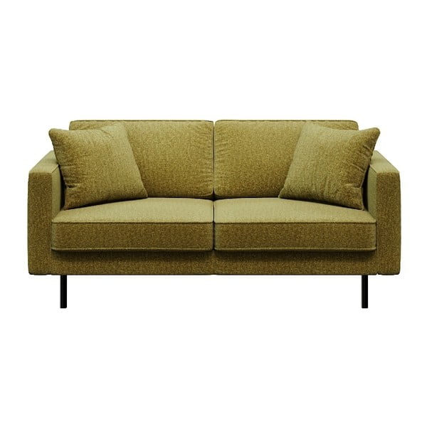 Alyvuogių žalios spalvos sofa MESONICA Kobo, 167 cm