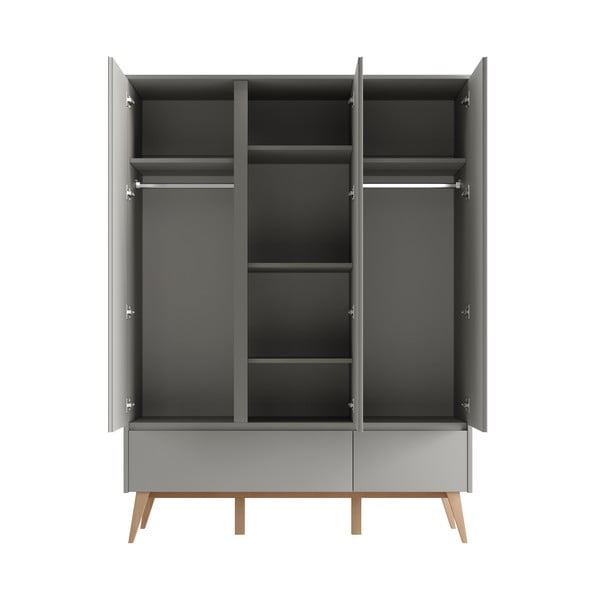 Vaikiška spinta pilkos spalvos 149x52,5 cm Swing – Pinio-image-3