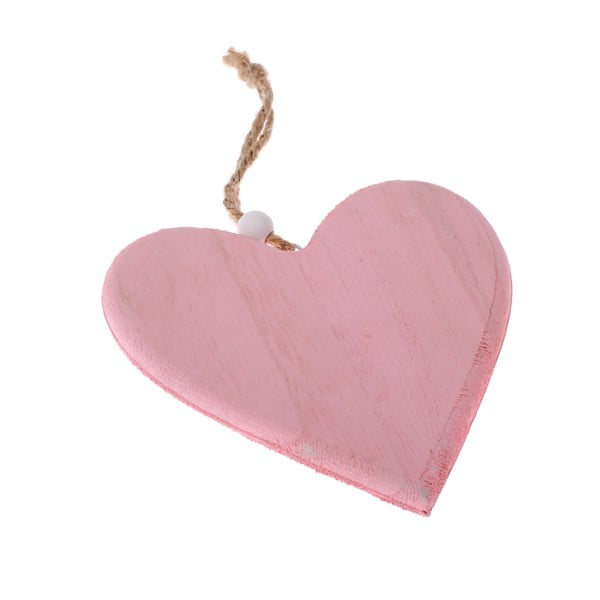Rožinė medinė pakabinama dekoracija Dakls So Cute Heart