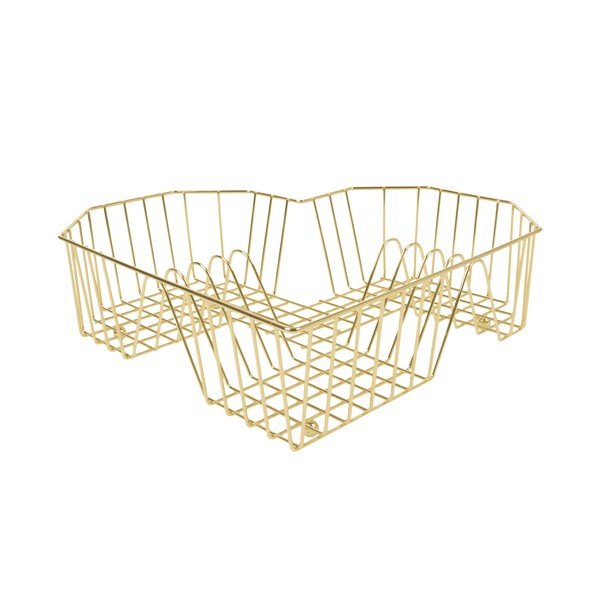 Aukso spalvos lašėjimo padėklas PT LIVING Heart-image-1