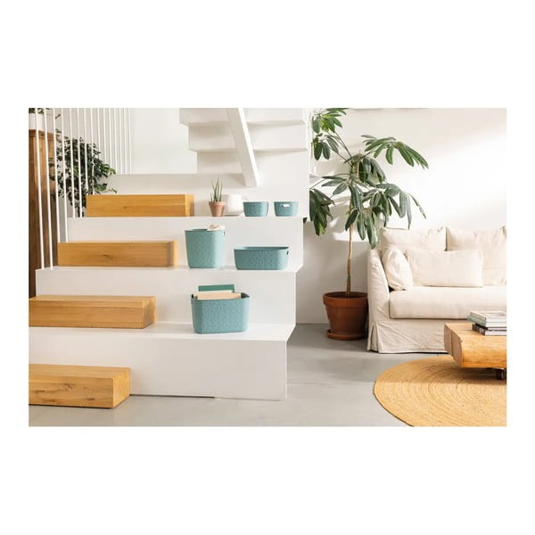 Krepšiai laikymui iš plastiko 2 vnt. 19x19x11 cm Softex – Curver-image-1