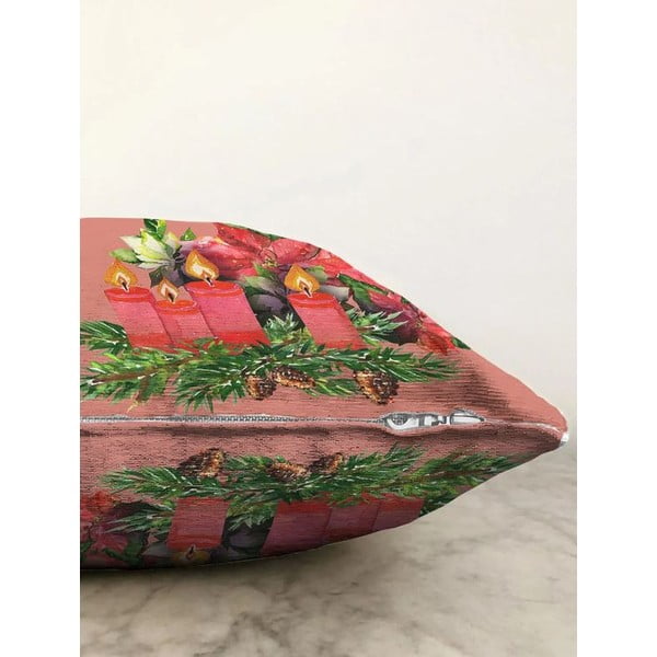 Dekoratyvinis pagalvės užvalkalas su Kalėdų motyvu 43x43 cm – Mila Home-image-1