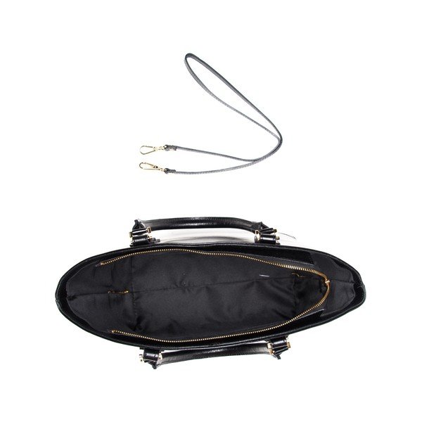 Odinė rankinė Carla Ferreri 351 Nero-image-1