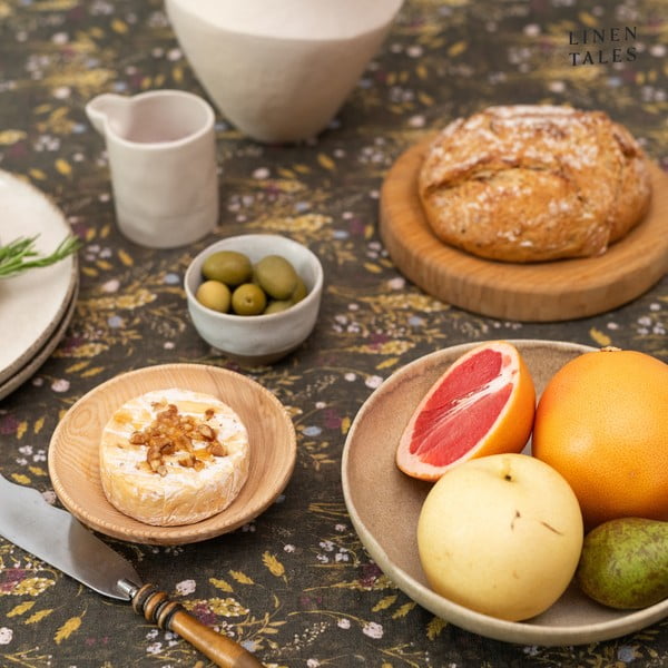 Iš lino staltiesė 140x250 cm Woodland – Linen Tales-image-2