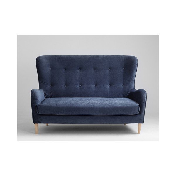 Tamsiai mėlyna dviejų vietų sofa Individualizuotos formos Cozyboy-image-1