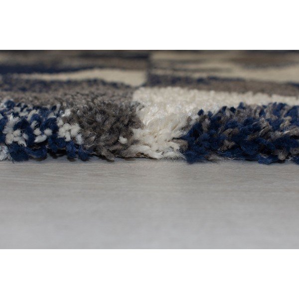 Tamsiai mėlynas kilimas Flair Rugs Nuru, 80 x 150 cm-image-2