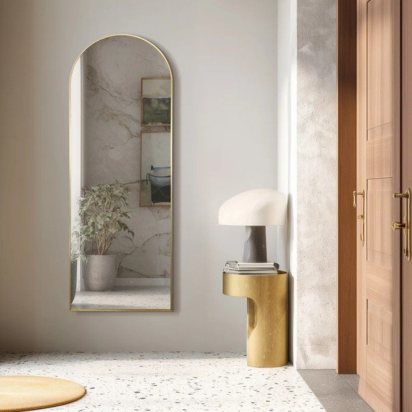 Sieninis/pastatomas veidrodis 50x140 cm Aurea – Styler-image-2