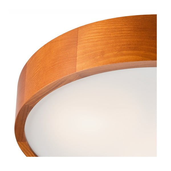 Lubinis šviestuvas konjako rudos spalvos ø 47 cm su stiklo gaubtu Eveline – LAMKUR-image-3