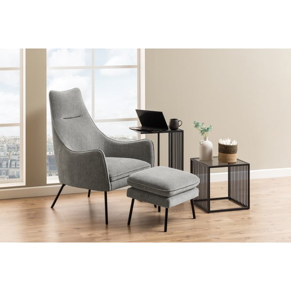 Iš metalo šoninis stalas 43x35 cm Strington – Actona-image-3