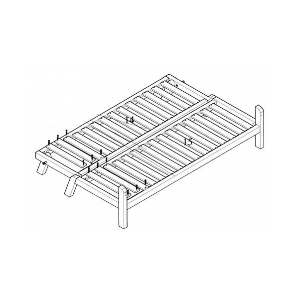 Sofa-lova "Karup Poetry" Balta/Celeste/Gris-image-3