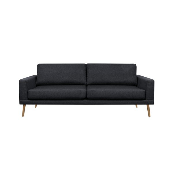 Juoda trijų vietų sofa "Windsor & Co. Vega