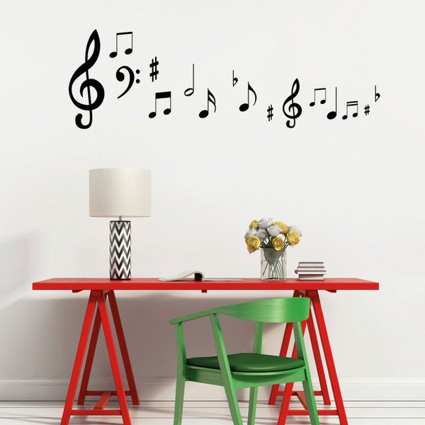 Fanastick Muzikinės natos lipdukas-image-1