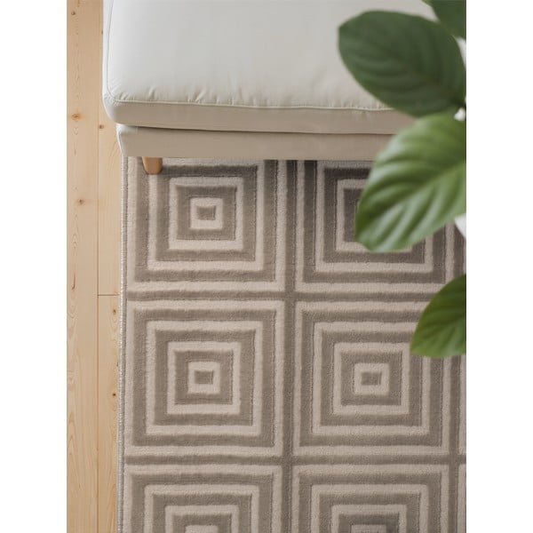 Kilimas smėlio spalvos/kreminės spalvos 120x170 cm Perles Tourmaline – Elle Decoration-image-3