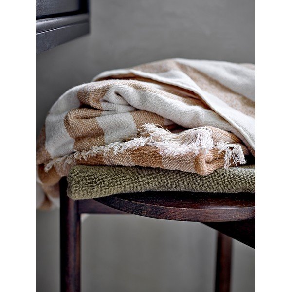 Rankšluostis rudos spalvos/smėlio spalvos iš medvilnės 50x100 cm Elaia – Bloomingville-image-4