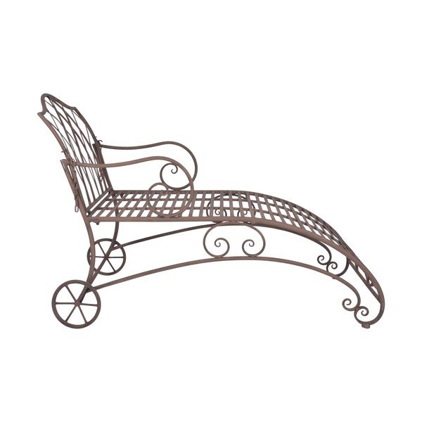 Rudas metalinis sodo gultas - Esschert Design-image-2